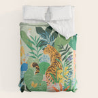 Tiger in Jungle  Comforter Gallery Image 6