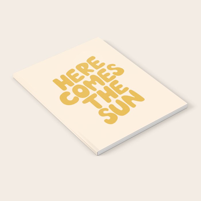 Here Comes the Sun Notebook Gallery Image 2