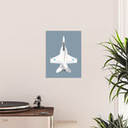 F-18 Super Hornet Jet Aircraft - Slate Poster Gallery Image 2
