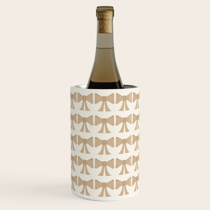 Vintage Bows X Neutral Beige Wine Chiller Gallery Image 1