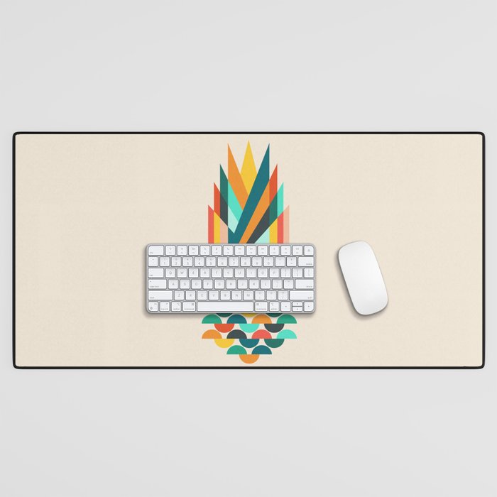 Groovy Pineapple Desk Mat Gallery Image 1