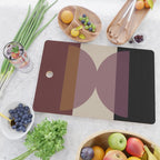 Retro Minimalism - Purple Autumn Cutting Board Gallery Image 2