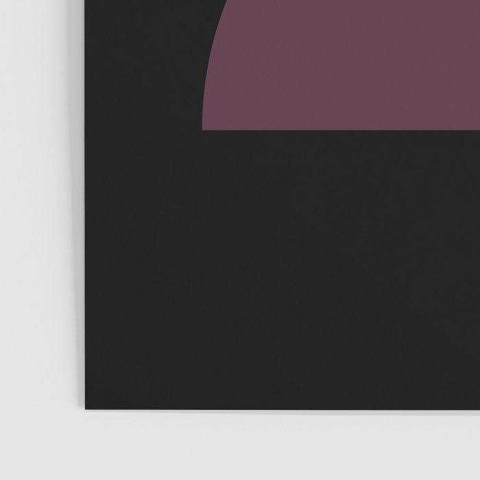 Retro Minimalism - Purple Autumn Poster Gallery Image 3