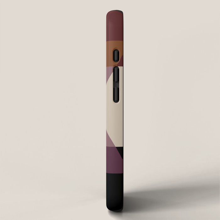 Retro Minimalism - Purple Autumn iPhone Case Gallery Image 2