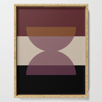Retro Minimalism - Purple Autumn Serving Tray Gallery Image 1