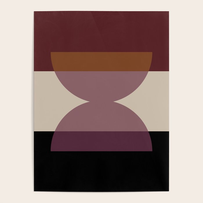 Retro Minimalism - Purple Autumn Poster Gallery Image 4