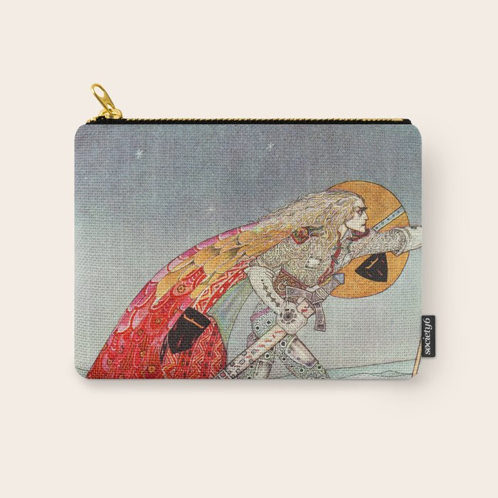 kay nielsen So the man gave her a pair of snow shoes Carry All Pouch Gallery Image 1