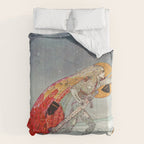 kay nielsen So the man gave her a pair of snow shoes Comforter Gallery Image 6