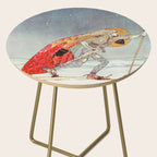 kay nielsen So the man gave her a pair of snow shoes Side Table Gallery Image 2