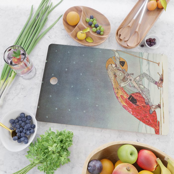 kay nielsen So the man gave her a pair of snow shoes Cutting Board Gallery Image 2