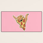 PIZZA SHAKA (LIGHT) Desk Mat Gallery Image 3