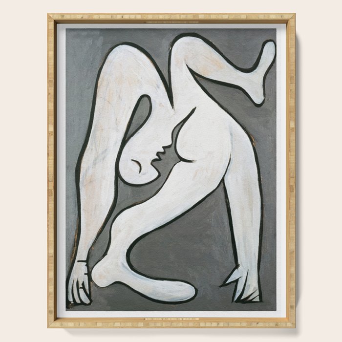 Picasso - Le Acrobat, 1930, Artwork Reproduction, Tshirts, Prints, Posters For Men, Women, Youth Serving Tray Gallery Image 1