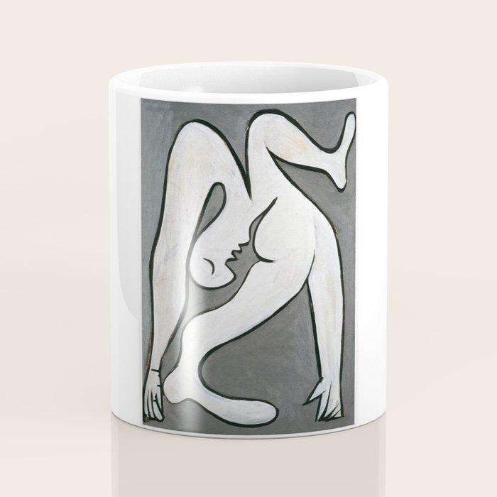 Picasso - Le Acrobat, 1930, Artwork Reproduction, Tshirts, Prints, Posters For Men, Women, Youth Coffee Mug Gallery Image 4