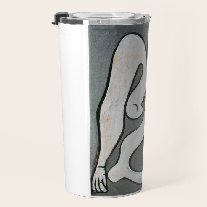 Picasso - Le Acrobat, 1930, Artwork Reproduction, Tshirts, Prints, Posters For Men, Women, Youth Travel Mug Gallery Image 3