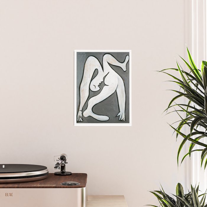 Picasso - Le Acrobat, 1930, Artwork Reproduction, Tshirts, Prints, Posters For Men, Women, Youth Poster Gallery Image 2