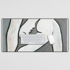 Picasso - Le Acrobat, 1930, Artwork Reproduction, Tshirts, Prints, Posters For Men, Women, Youth Desk Mat Gallery Image 1