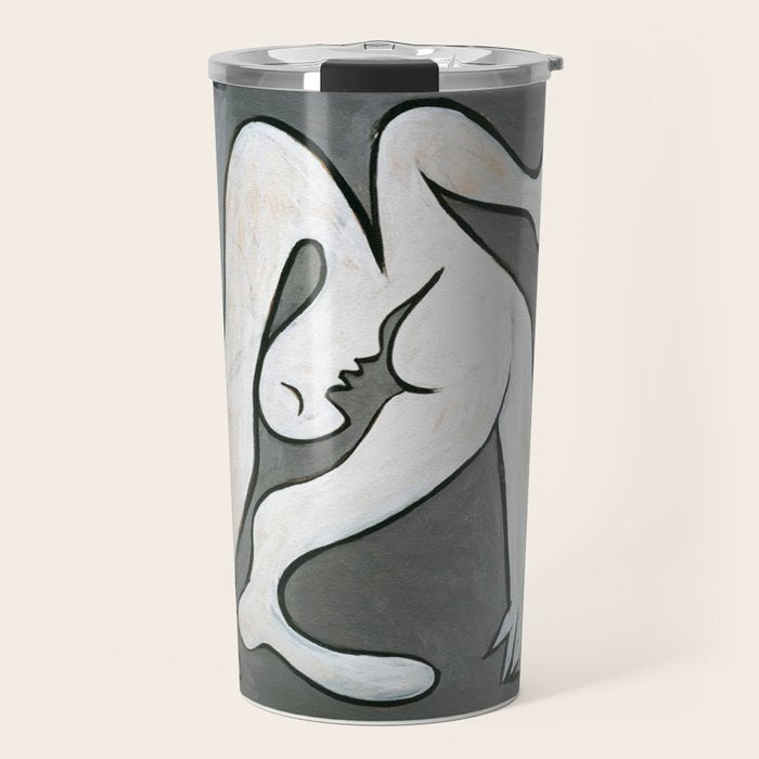 Picasso - Le Acrobat, 1930, Artwork Reproduction, Tshirts, Prints, Posters For Men, Women, Youth Travel Mug Gallery Image 1