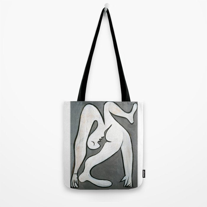 Picasso - Le Acrobat, 1930, Artwork Reproduction, Tshirts, Prints, Posters For Men, Women, Youth Tote Bag Gallery Image 2