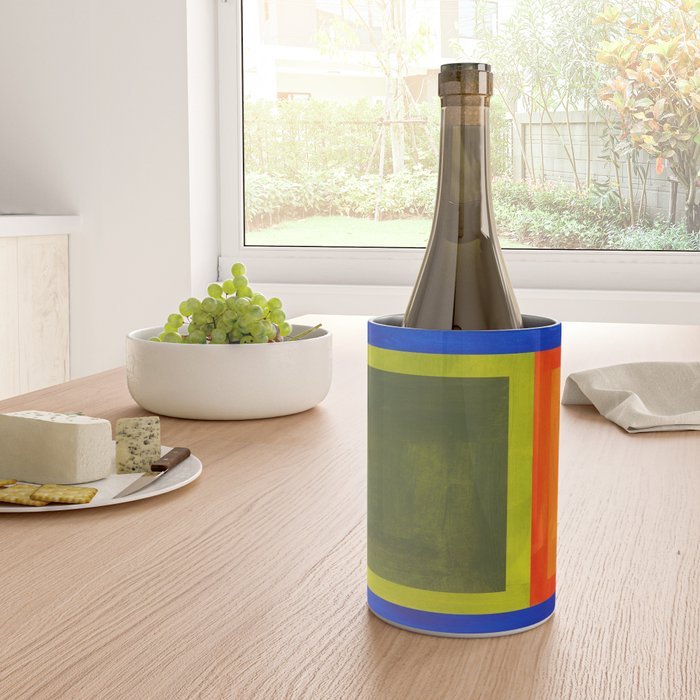 Ultramarine Blue Bloom Wine Chiller Gallery Image 4