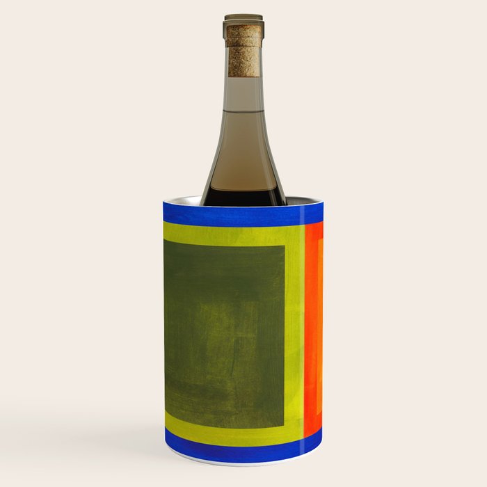 Ultramarine Blue Bloom Wine Chiller Gallery Image 1