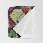 Moroccan Sunset Bohemian Geometric Pattern Throw Blanket Gallery Image 3