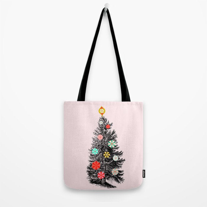 Retro Christmes tree no2 Tote Bag Gallery Image 2