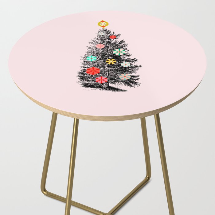 Retro Christmes tree no2 Side Table Gallery Image 2
