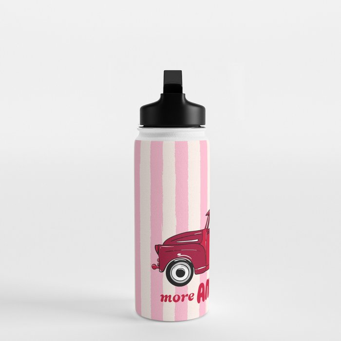 More Amore Por Favor Retro Love Truck Water Bottle Gallery Image 3