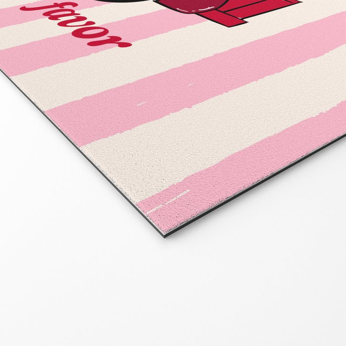 More Amore Por Favor Retro Love Truck Welcome Mat Gallery Image 2