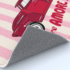 More Amore Por Favor Retro Love Truck Rug Gallery Image 4