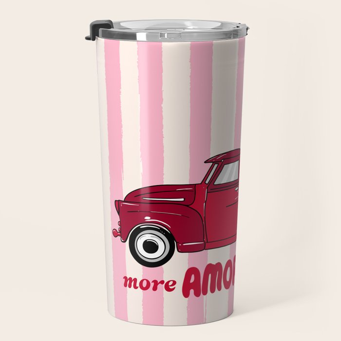 More Amore Por Favor Retro Love Truck Travel Mug Gallery Image 3