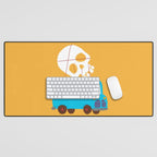 Death on wheels Desk Mat Gallery Image 1