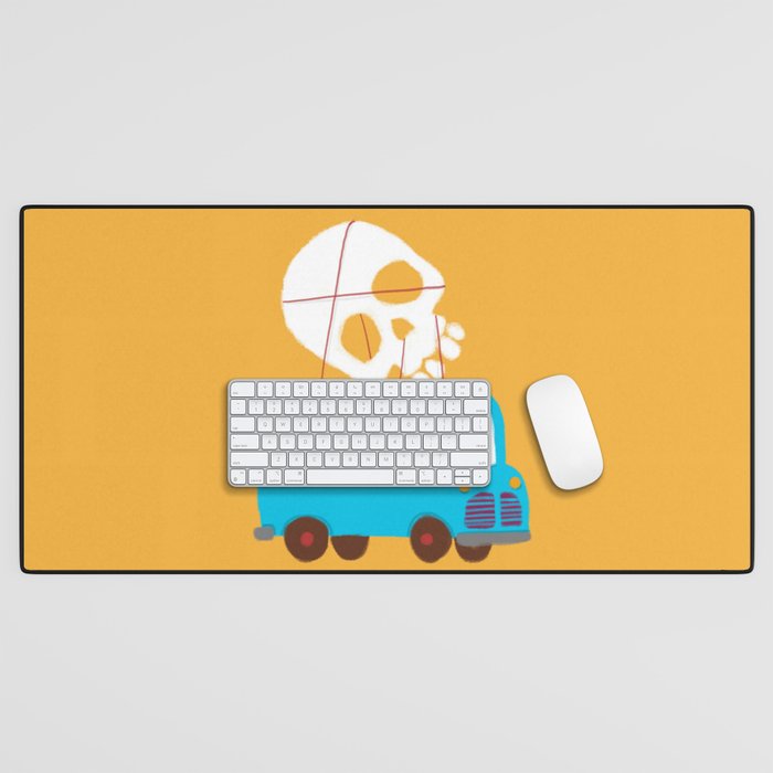 Death on wheels Desk Mat Gallery Image 1