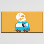 Death on wheels Desk Mat Gallery Image 3