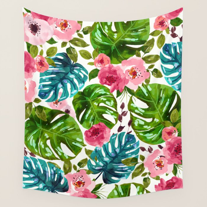 Tropical Shades Wall Tapestry Gallery Image 1