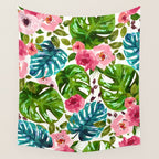 Tropical Shades Wall Tapestry Gallery Image 4