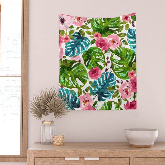 Tropical Shades Wall Tapestry Gallery Image 2