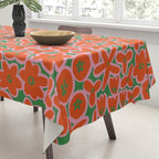 Vibrant Summer Pattern #1 Tablecloth Gallery Image 3