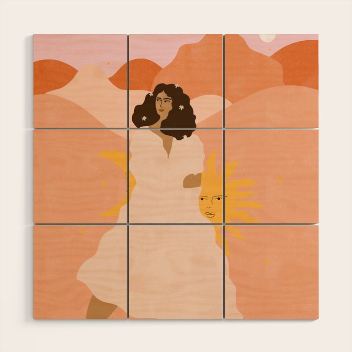 Don't look back in sadness Wood Wall Art Gallery Image 1