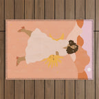Don't look back in sadness Outdoor Rug Gallery Image 1
