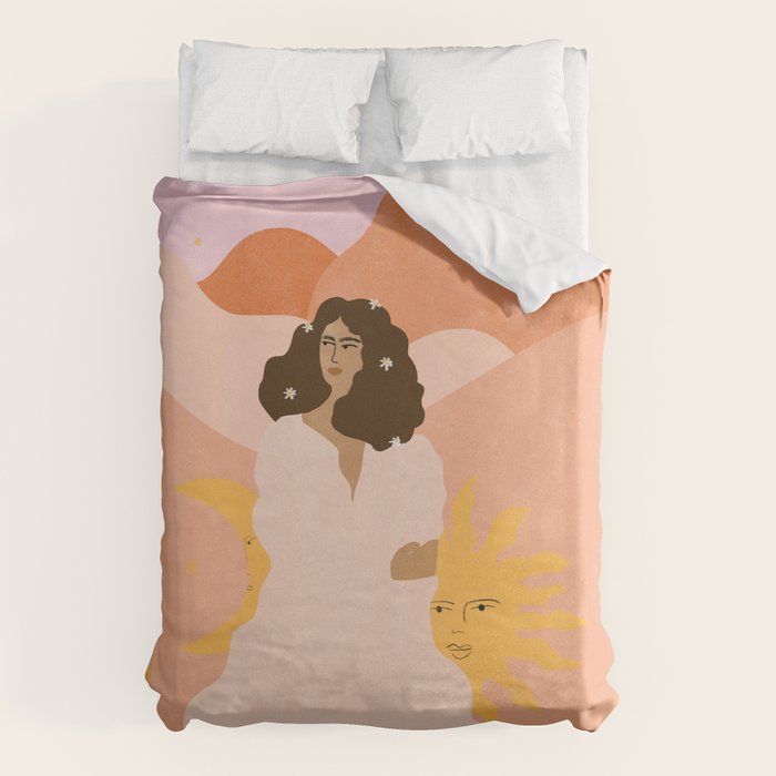 Don't look back in sadness Duvet Cover Gallery Image 1