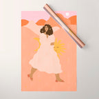 Don't look back in sadness Wrapping Paper Gallery Image 1