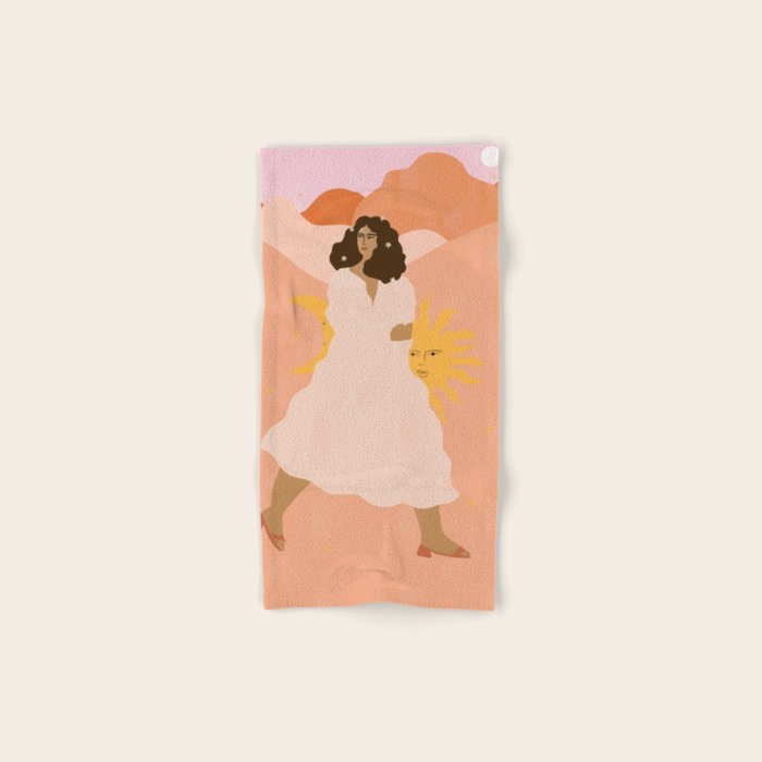 Don't look back in sadness Bath Towel Gallery Image 1