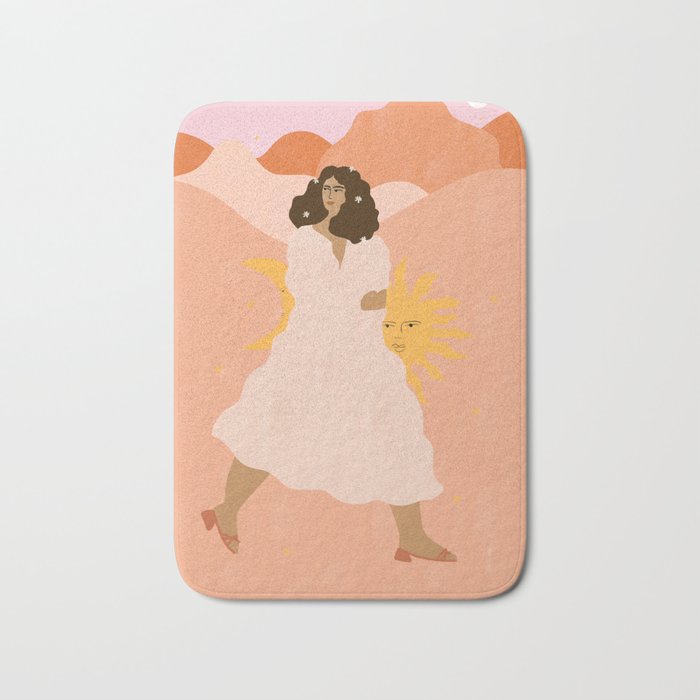 Don't look back in sadness Bath Mat Gallery Image 1