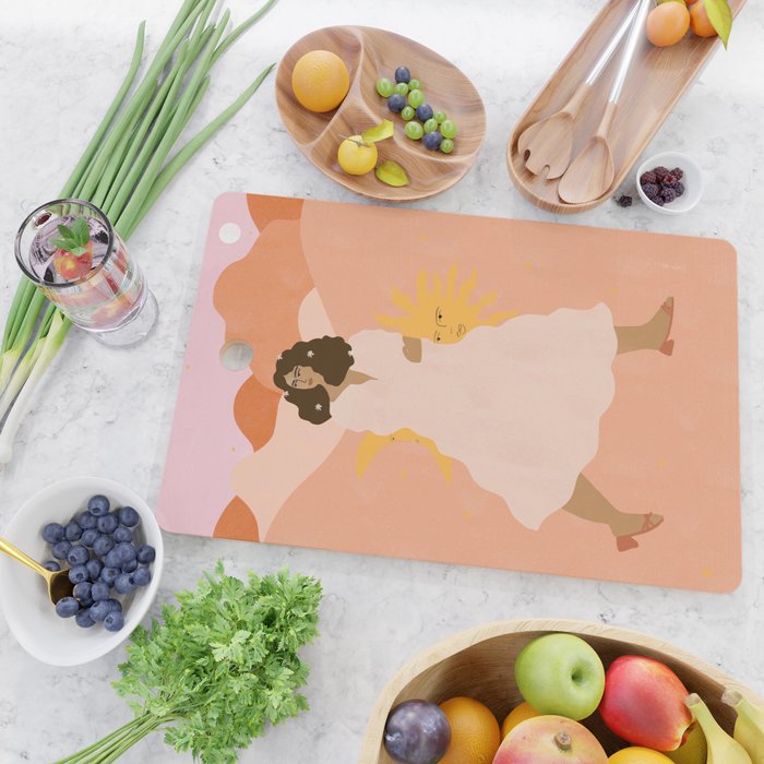 Don't look back in sadness Cutting Board Gallery Image 2