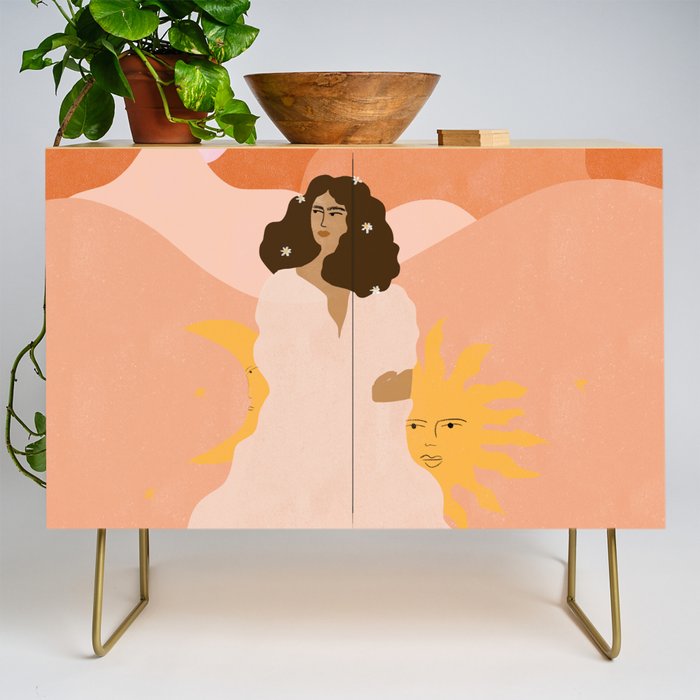 Don't look back in sadness Credenza Gallery Image 1