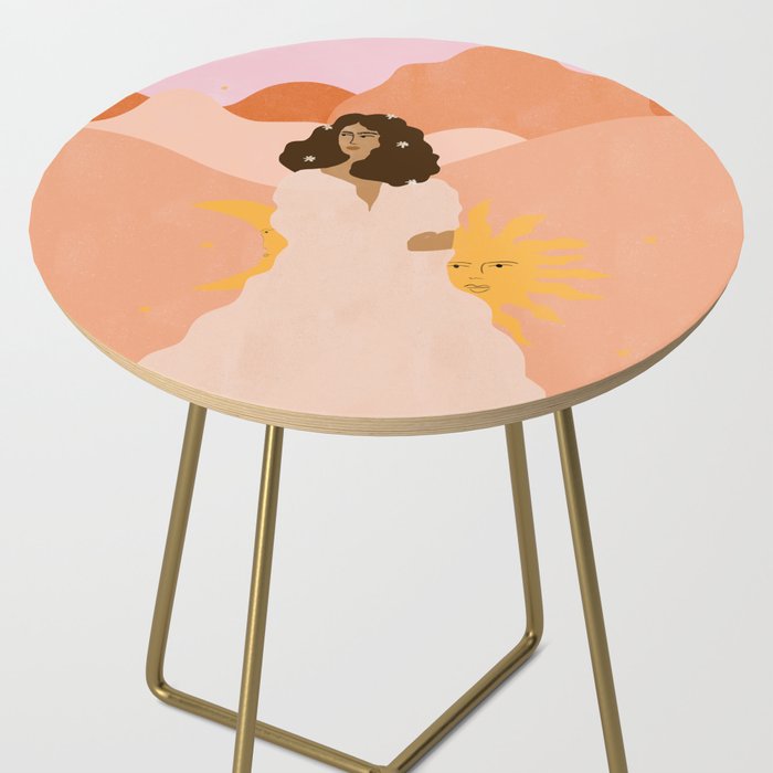 Don't look back in sadness Side Table Gallery Image 2