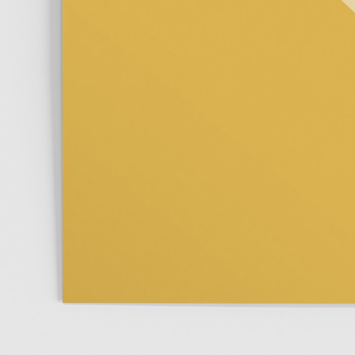 Cute Minimal Heart in Mustard Poster Gallery Image 3