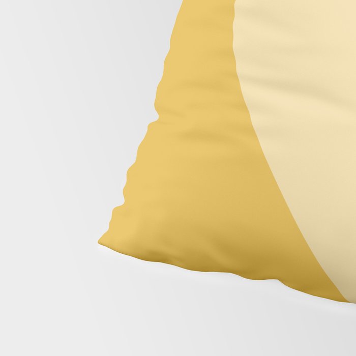 Cute Minimal Heart in Mustard Pillow Sham Gallery Image 4