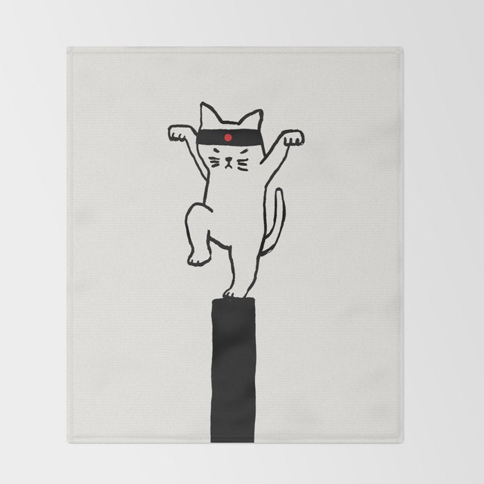 Cute and deadly Throw Blanket Gallery Image 2